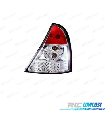 PILOTOS RENAULT CLIO II 98-01 CROMO