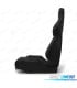 ASIENTO BAQUET UNIVERSAL CUERO NEGRO ESTILO SPORTSTER