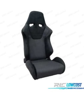 ASIENTO BAQUET UNIVERSAL NEGRO EVO ERS RALLY