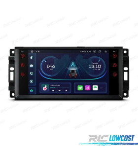 RADIO GPS ANDROID 12 PARA DODGE JEEP CHRYSLER 07-11