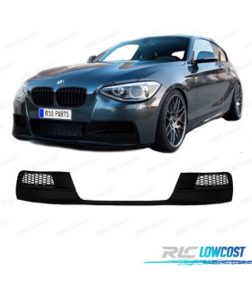 SPOILER LIP FRONTAL BMW F20 11-15 LOOK M PERFORMANCE NEGRO BRILLO