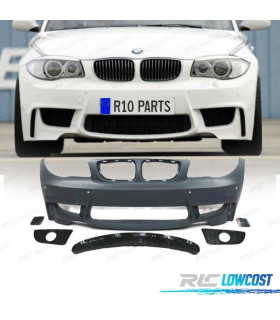 PARAGOLPES DELANTERO BMW E81 E87 E82 E88 07-11 LOOK 1M PDC
