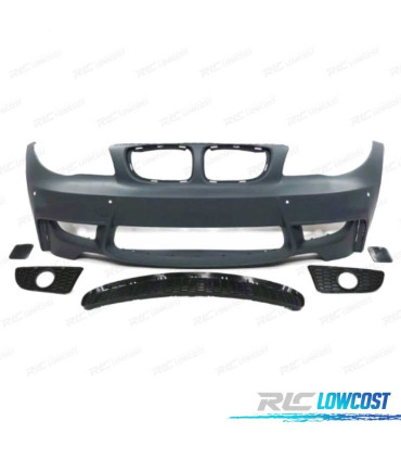 PARAGOLPES DELANTERO BMW E81 E87 E82 E88 06-10 LOOK 1M PDC