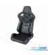 ASIENTO BAQUET UNIVERSAL CUERO NEGRO LOOK EVO