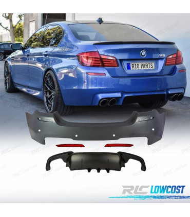 PARAGOLPES TRASERO BMW F10 10-13 LOOK M PDC