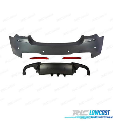 PARAGOLPES TRASERO BMW F10 10-13 LOOK M PDC