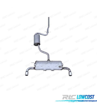 LINEA ESCAPE VOLKSWAGEN VW GOLF 6 LOOK GTI CATBACK