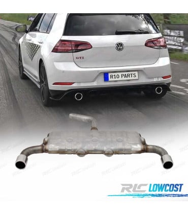 SILENCIOSO ESCAPE VOLKSWAGEN VW GOLF 7 7.5 12-20 LOOK GTI