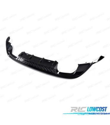 DIFUSOR VOLKSWAGEN VW GOLF 7.5 17-20 LOOK R NEGRO BRILLO