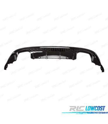 DIFUSOR VOLKSWAGEN VW GOLF 7.5 17-20 LOOK R NEGRO BRILLO