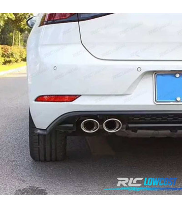DIFUSOR VOLKSWAGEN VW GOLF 7.5 17-20 LOOK R NEGRO BRILLO