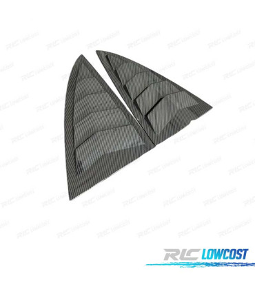 CUBRE CRISTALES LATERAL TESLA MODEL 3 17-20 LOOK CARBONO