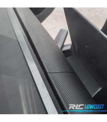 KIT EMBELLECEDORES INTERIOR TESLA MODEL 3 17-20 LOOK CARBONO