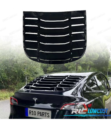 CUBRE CRISTAL TESLA MODEL Y 20- LOOK NEGRO BRILLO