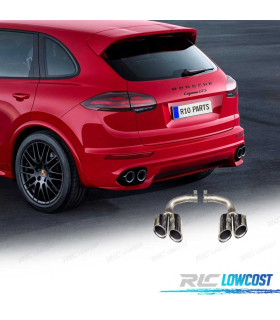 COLAS ESCAPE PORSCHE CAYENNE 17- LOOK GTS CROMO