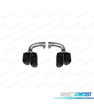 COLAS ESCAPE PORSCHE CAYENNE 17- LOOK GTS NEGRO