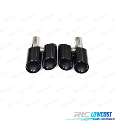 COLAS ESCAPE PORSCHE PANAMERA 17- LOOK GTS NEGRO