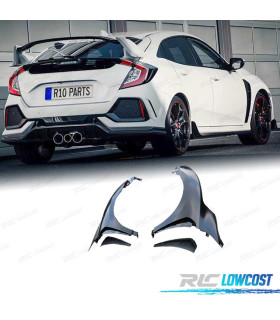 KIT 2 ALETAS HONDA CIVIC TYPE R 16-20 METAL