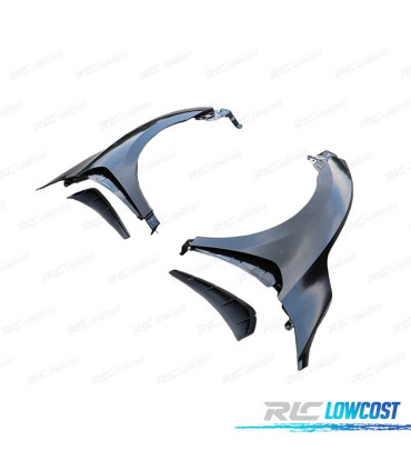 KIT 2 ALETAS HONDA CIVIC TYPE R 16-20 METAL