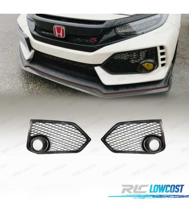 REJILLAS NIEBLAS HONDA CIVIC TYPE R 16-20