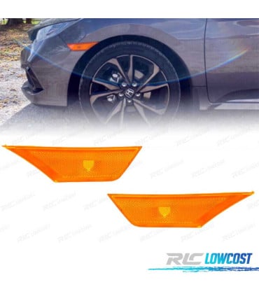 TULIPA INTERMITENTE LATERAL HONDA CIVIC 16-20 AMARILLO