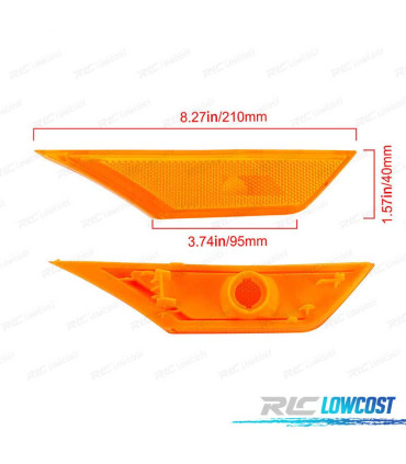 TULIPA INTERMITENTE LATERAL HONDA CIVIC 16-20 AMARILLO