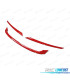 MOLDURAS HONDA CIVIC 16-20 LOOK TYPE R ROJO