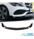 SPOILER LIP MERCEDES CLA W117 AMG 14-18 LOOK BRABUS NEGRO BRILLO