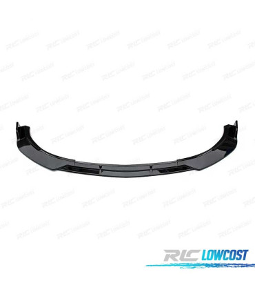 SPOILER LIP MERCEDES CLA W117 AMG 14-18 LOOK BRABUS NEGRO BRILLO