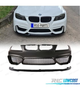 PARAGOLPES DELANTERO BMW E90 E91 05-08 LOOK M4 + SPOILER LIP