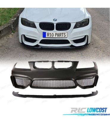 PARAGOLPES DELANTERO BMW E90 E91 05-08 LOOK M4 + SPOILER LIP