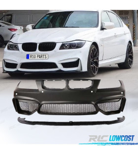 PARAGOLPES DELANTERO BMW E90 E91 05-08 LOOK M4 PDC + SPOILER LIP