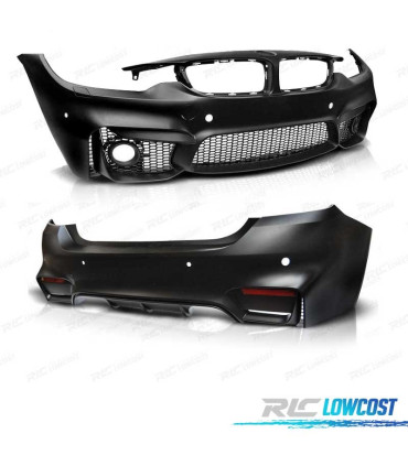KIT CARROCERIA BMW F32 F33 LOOK M4 PDC