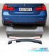 PARAGOLPES TRASERO BMW F30 LOOK M SALIDA DOBLE