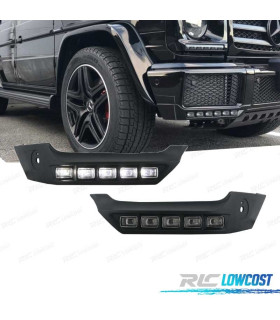 KIT LUZ DIURNA PARA MERCEDES CLASE G W463 LEDS DE ALTA PONTENCIA 89-
