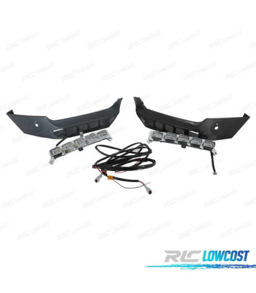 KIT LUZ DIURNA PARA MERCEDES CLASE G W463 LEDS DE ALTA PONTENCIA 89-