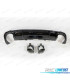 DIFUSOR AUDI A5 SPORTBACK S LINE 17- LOOK RS5 + COLAS ESCAPE