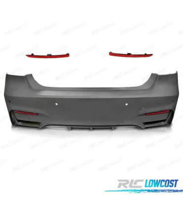 PARAGOLPES TRASERO BMW F30 LOOK M3 PDC