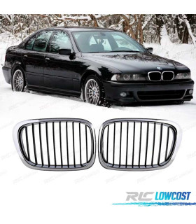PARRILLA BMW E39 95-03 NEGRO CROMO
