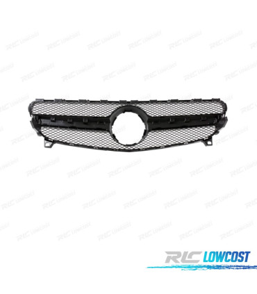 PARRILLA MERCEDES CLASE A W176 15-18 LOOK AMG A45 NEGRO BRILLO