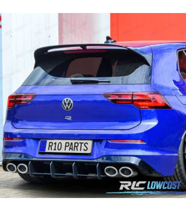 ALERON SPOILER VOLKSWAGEN VW GOLF 8 GTI NEGRO BRILLO