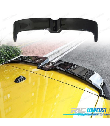 ALERON SPOILER VOLKSWAGEN VW POLO MK5 09-17 ABS LOOK OETTINGER NEGRO BRILLO