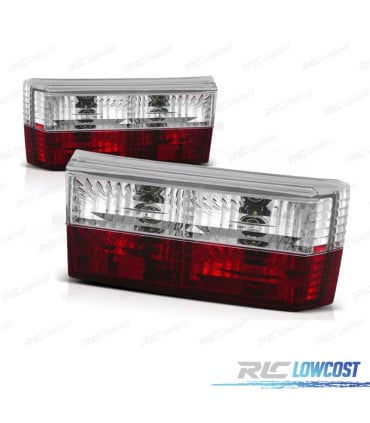 PILOTOS VOLKSWAGEN VW GOLF 1 78-93 ROJO CROMO