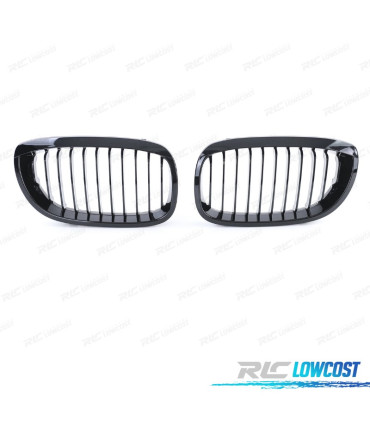 PARRILLAS BMW E46 COUPE CABRIO 03-06 NEGRO BRILLO