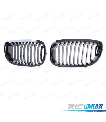 PARRILLAS BMW E46 COUPE CABRIO 03-06 NEGRO BRILLO
