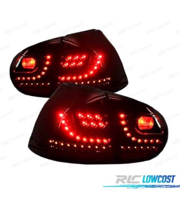 PILOTOS LED VOLKSWAGEN VW GOLF 5 03-08 CRISTAL AHUMADO FULL LED