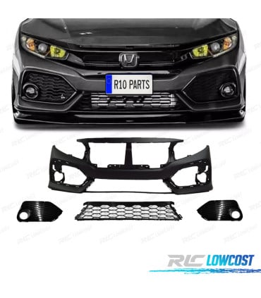 PARAGOLPES DELANTERO HONDA CIVIC 16-20 LOOK SI