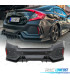 PARAGOLPES TRASERO HONDA CIVIC 16- LOOK TYPE R