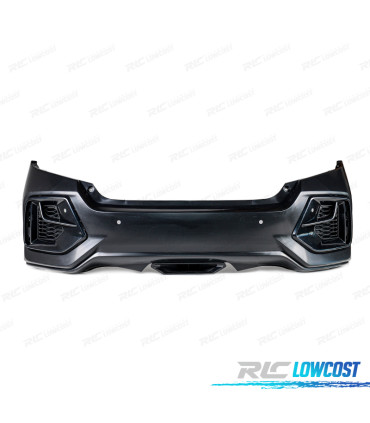 PARAGOLPES TRASERO HONDA CIVIC 16- LOOK NEW SI