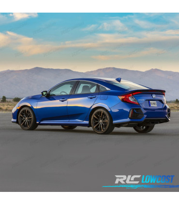 PARAGOLPES TRASERO HONDA CIVIC 16- LOOK NEW SI